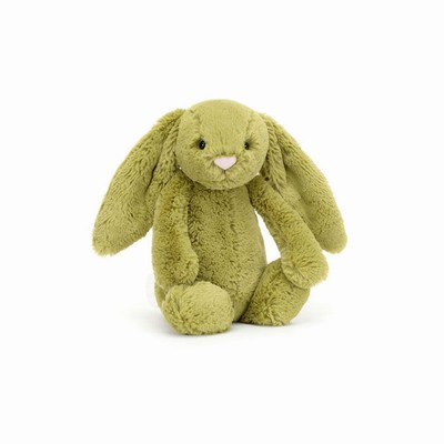 Jellycat Bashful Moss Bunnies Australia | 879205YJP